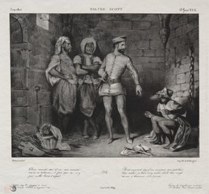 フロンテ・ブフとユダヤ人 作： Eugène Delacroix