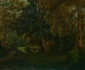 ジョルジュ サンズ ガーデン アット ノハント、カリフォルニア州。 1842-43。 作： Eugène Delacroix
