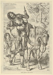 ジプシーに助けられたゲッツ、1845年以降., 1845年以降. 作： Eugène Delacroix
