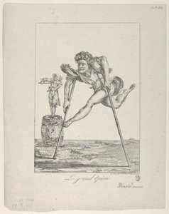 グランドオペラ、1821年、1821年。 作： Eugène Delacroix