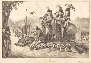 ロンシャンのザリガニ 作： Eugène Delacroix