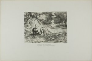 ハムレット』よりオフィーリアの死、第13曲 作： Eugène Delacroix