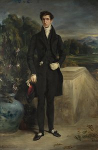 ルイ＝オーギュスト・シュヴィターの肖像、1826～1829年。