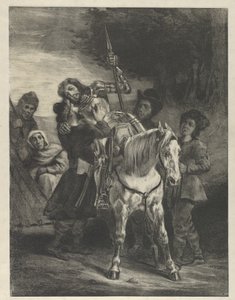 ジプシーに連れ去られた負傷したゲッツ、1836-43., 1836-43.