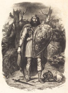 ウェルキンゲトリクス 作： Eugène Delacroix