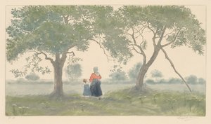 りんごの木、1902 年。 作： Eugène Delâtre