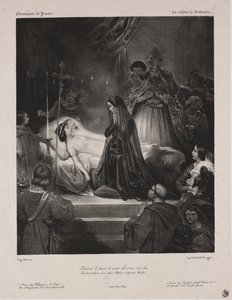 フランスの年代記: クロドミールの子供たち 作： Eugène François Marie Joseph Devéria