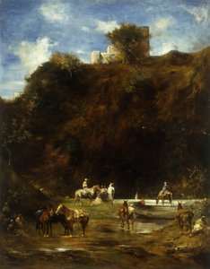 アラブ人、1874年 作： Eugène Fromentin