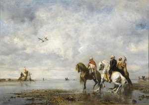 ヘロンハント 作： Eugène Fromentin
