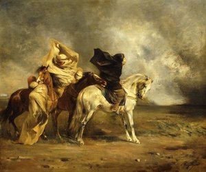 Simoom; Le Simoom、 作： Eugène Fromentin