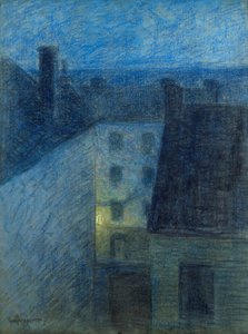 夕暮れ 作： Eugène Jansson