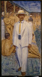 自画像 作： Eugène Jansson