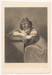 座っている女の子の肖像画 リュウセ (オブジェクトのタイトル) 作： Eugène Michel Joseph Abot