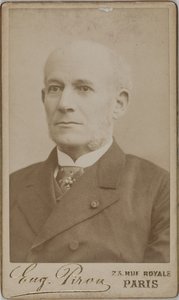コンスタン＝ルイ＝ジャン＝ベンジャミン・ジョーレス（1823～1889）の肖像（提督、外交官、政治家） 作： ユージン・ピロー