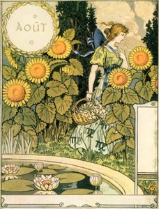 1896年8月。 作： Eugene Grasset