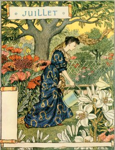 1896年7月。 作： Eugene Grasset
