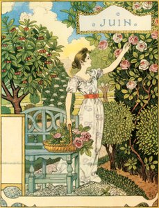 1896年6月。 作： Eugene Grasset