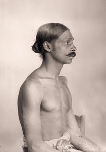 スリランカ人の肖像、1890年頃