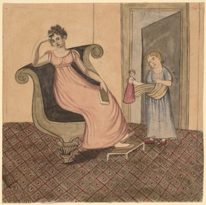 お母さんと子供 作： Eunice Pinney