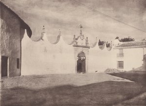 ロンダ、トロス広場の外構入り口（モノクロ写真） 作： European Photographer