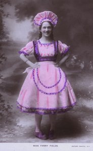 ファニー・フィールズ（アメリカの劇場女優）（カラー写真 作： European Photographer