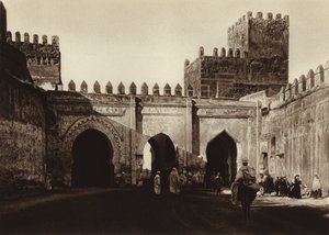フェズ、アンダルシアのモスク（モノクロ写真） 作： European Photographer
