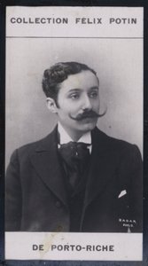 ジョルジュ・ド・ポルト・リッシュ（1849年）（モノクロ写真 作： European Photographer