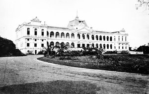 総督官邸、サイゴン、1870年代頃 作： European Photographer