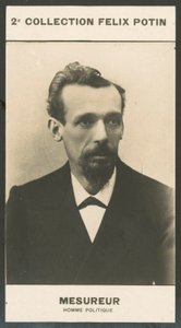 Gustave-Emile Mesureur, 政治家 作： European Photographer
