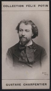 ギュスターヴ・シャルパンティエ（1860年）（モノクロ写真 作： European Photographer