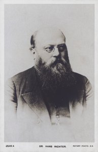 ハンス・リヒター（オーストリア・ハンガリー出身の指揮者）（モノクロ写真 作： European Photographer