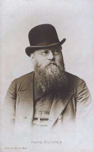 ハンス・リヒター（オーストリア・ハンガリー出身の指揮者）（モノクロ写真 作： European Photographer
