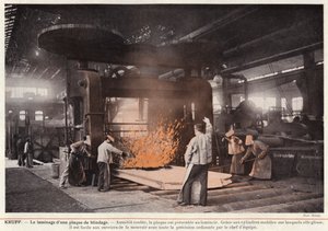 クルップ社、遮蔽板の巻き方（モノクロ写真 作： European Photographer