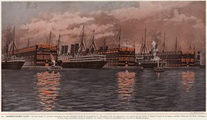 Le "Norddeutscher Lloyd"（モノクロ写真） 作： European Photographer