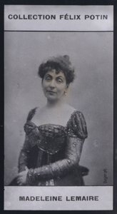マドレーヌ・ルメール（1845年）（モノクロ写真 作： European Photographer