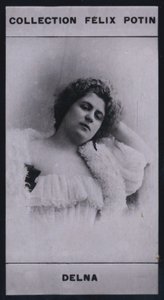 マリーデルナ（1875年）（モノクロ写真 作： European Photographer