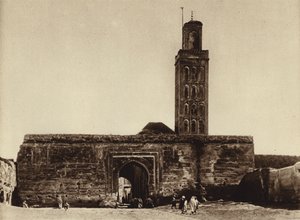 メクネス、モスク（モノクロ写真 作： European Photographer