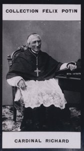 Mgr Benjamin Richard (1819) (白黒写真) 作： European Photographer