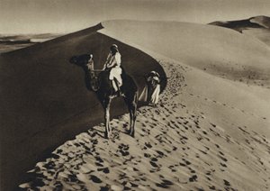 北アフリカ、サハラ砂漠（モノクロ写真） 作： European Photographer
