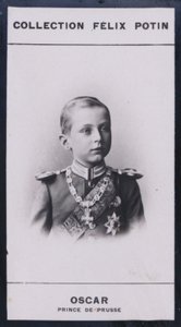 プリュス王子オスカル（1888年）（モノクロ写真 作： European Photographer