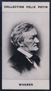 リヒャルト・ワーグナー（1813-1883）（モノクロ写真