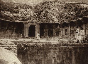 アルジェリアのローマ風呂跡（モノクロ写真 作： European Photographer