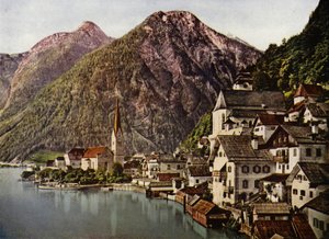 ハルシュタットの湖、ザルツカンマーグート（写真） 作： European Photographer