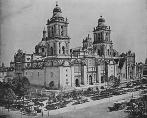 メキシコシティのカテドラル（モノクロ写真 作： European Photographer