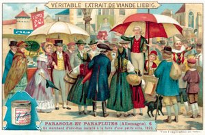 ドイツの小さな町のお祭りで、ヤブ医者が薬を売っている。 作： European School