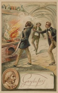 フランスの化学者であり物理学者であるジョセフルイスゲイルサックの研究室での事故 作： European School