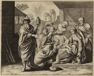 賢者の崇拝（彫刻） 作： European School