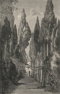 Allee Du Generalife (彫像) 作： European School
