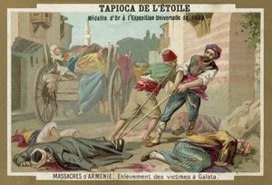 アルメニアの虐殺、1894-1896年 作： European School