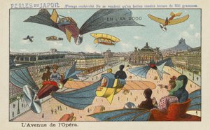 2000年のパリ、オペラ通り 作： European School